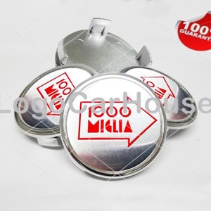 Hjul Centrumkåpor Vintage Classic Kåpor 4st passar 1000 MIGLIA 1