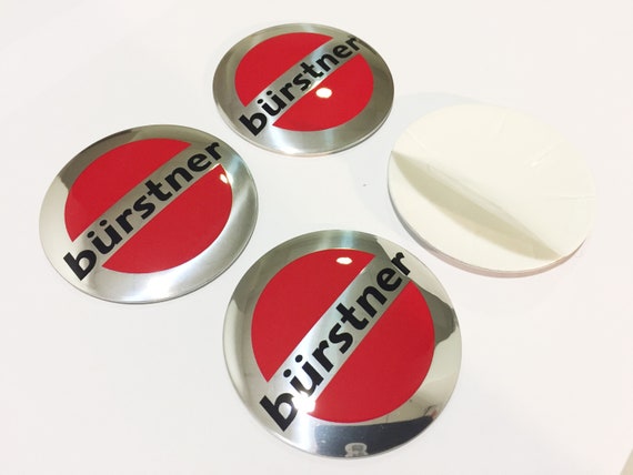 METAL STICKERS WHEELS CENTER CAPS BRAID 40mm to 120mm type a 4pcs