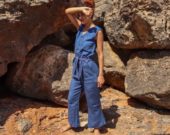 Dengarees jumpsuit, elegant jumpsuit, 2in1, spring jumpsuit, special occasion jumpsuit, casual jumpsuit, casual dengarees, casual jumpsuit, hippie boho jumpsuit