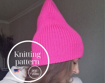 Kitting hat pattern