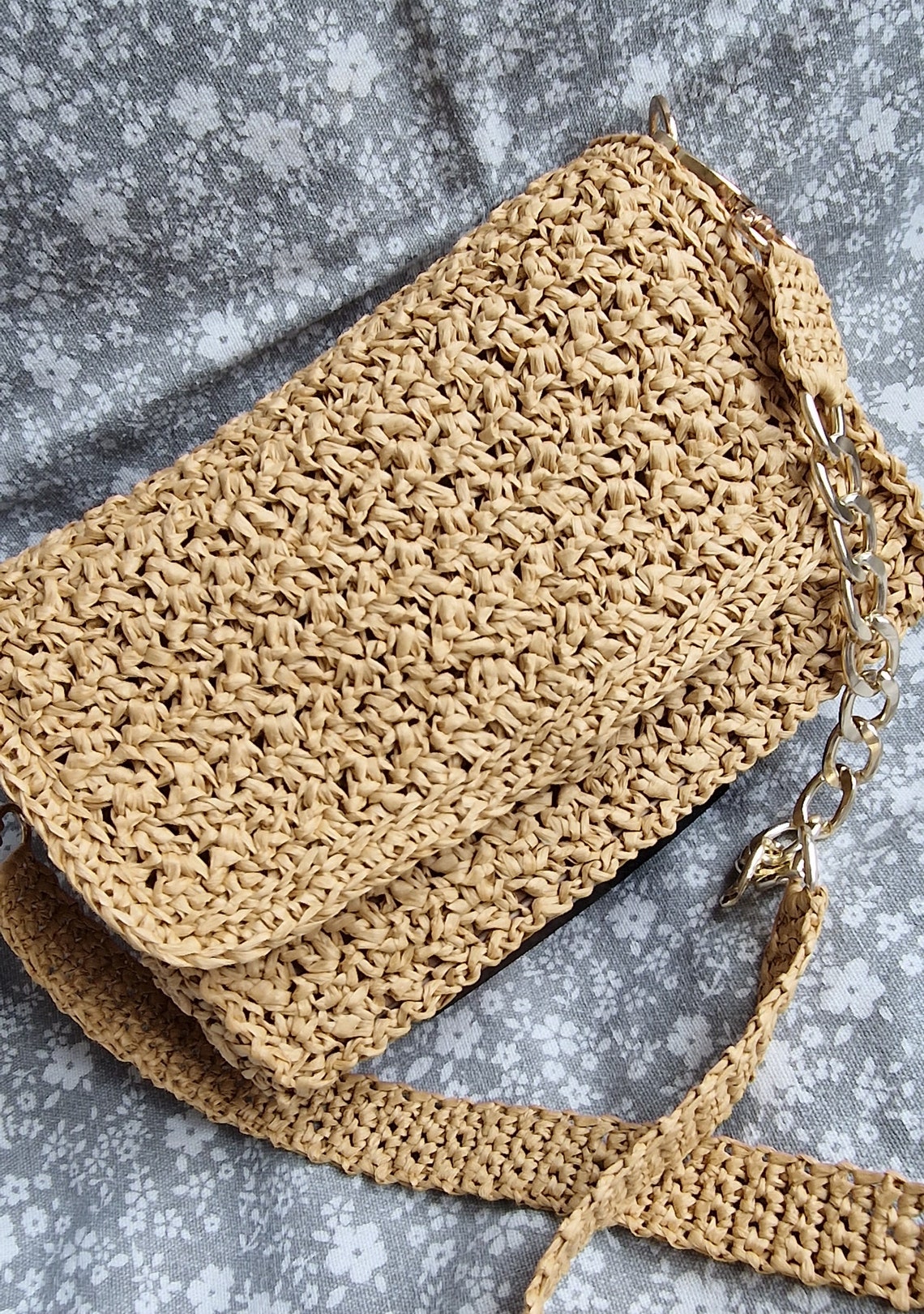 Straw Crossbody Bag Raffia Bag Crossbody Bag Shoulder Bag Etsy
