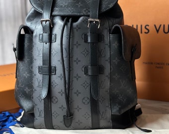LOUIS VUITTON Christopher MM male backpack- used - great condition