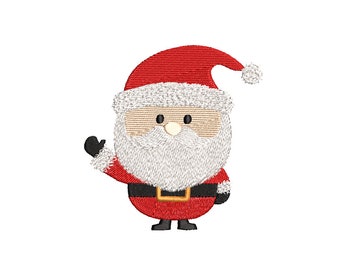 Santa embroidery design