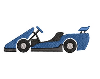 Gokart machine embroidery