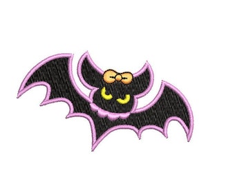 Halloween Bat Ebroidery Design
