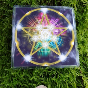 Pentagram Crystal Grid/wiccan Manifesting Crystal Grid/witch Altar ...