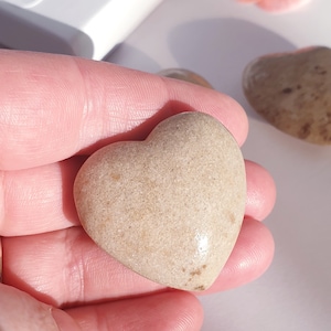 Sarsen Crystal Heart meditation stone/ Stonehenge Heart Crystal and Avebury Heart Crystal/ Protective, Soul Connection, Spiritual Growth