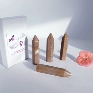 Stonehenge/Avebury Sarsen six sided meditation Crystal Point/ Six pointed crystal made from Sacred Sarsen Stone/ Soul Connection, Spiritual
