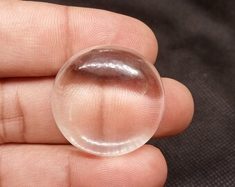 Clear Quartz Cabochon Loose Gemstone For Jewelry Making, AAA+ Natural Clear Quartz For Handmade Jewelry And Wire Wrap 110ct