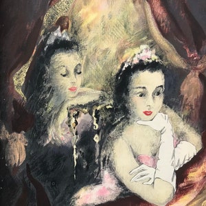 1951 T.E.GRIFFITS BAYNARD PRESS Lithograph Opera Ballet Theatre C.10.5X7.5ins..