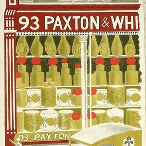 ERIC RAVILIOUS 'High Street' V&A Reprint 9x5.5ins. JM Richards