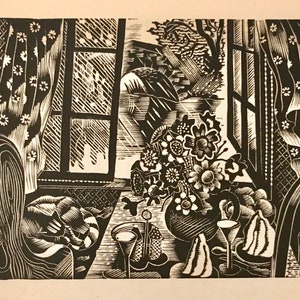 Stampa su tela - Giardino di Campagna con Girasoli - G. Klimt cm 90x90