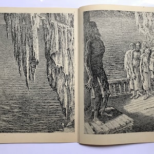 1944 MERVYN PEAKE 8 PRINTS The Rime of the Ancient Mariner Including Unused Chatto Drawings  C.10x7ins..