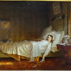 EDWARD LAMSON HENRY 'The Invalid' - Originale al Fogg Art Museum, Harvard. Stampa su carta professionale da 180 gsm C.10x8 pollici.