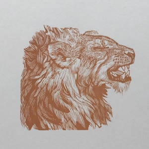 1997 SIMON BRETT Xilogravura em papel Zerkall feito em molde. The Tourist Board of India. Rampant Lions Press. Sebastian Carter. c2,5x2,5 pol.