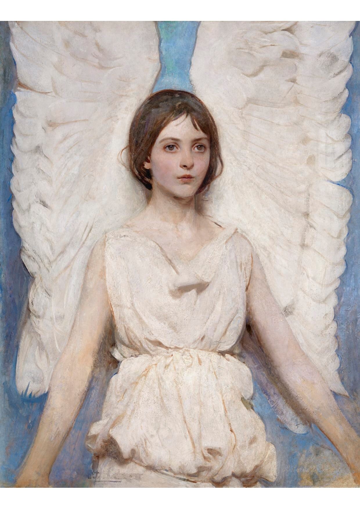 絵画 ANGEL 1 ANGEL BY Abbott Handerson Thayer. Smithsonian American Art Museum