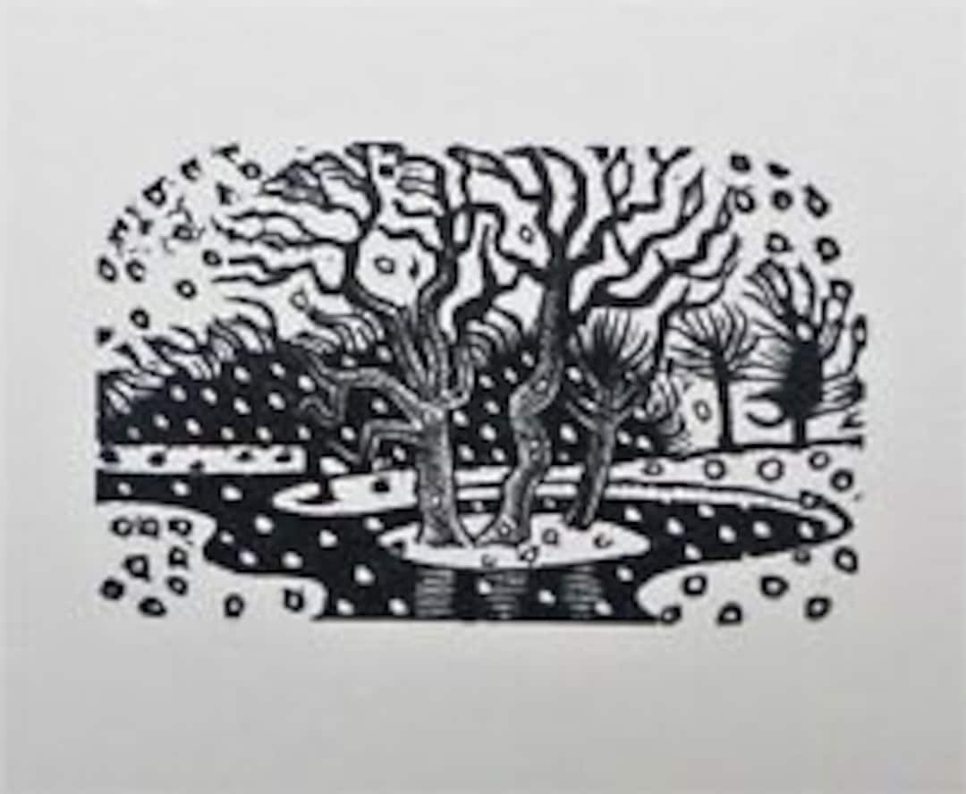 Eric Ravilious (1903-1942) Original Woodcut Printed From 1932 Block - Etsy