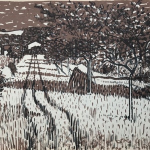 1952 ROBERT BUHLER Lithograph Printed by W.S. Cowell Ltd 9x7ins.