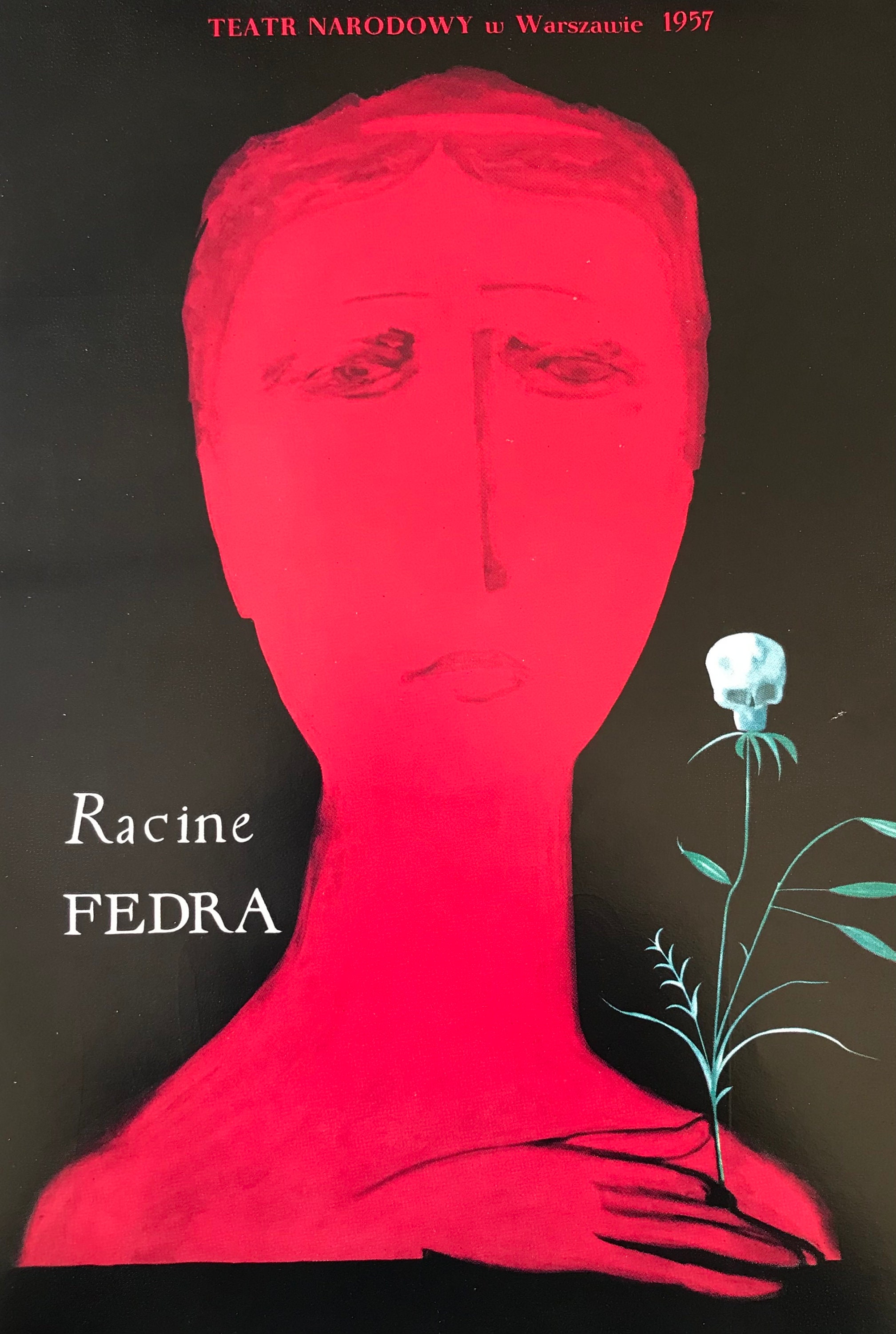1956 JAN LENICA POLISH Theatre Poster Print Blocks by Wace