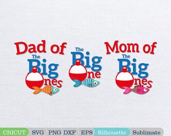 Download Clip Art The Big One Svg One Year Old Fish Cricut Silhouette Dxf Eps Htv 1st First Birthday Matching Design Png Mom Dad Of Bday Boy Swim Party Art Collectibles