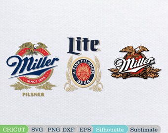 Download Miller Lite Beer Svg Etsy