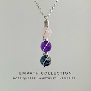 Etsy empath protection necklace top