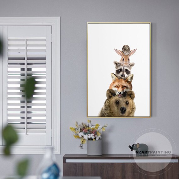 framed nursery wall art