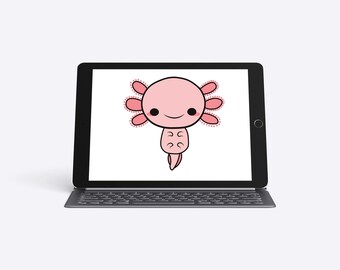 AxoLOLtl Laughing Axolotl Funny Poster 12x18 inch