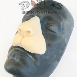 Unpainted Silicone Prosthetic Cat Nose / cheeks / rabbit