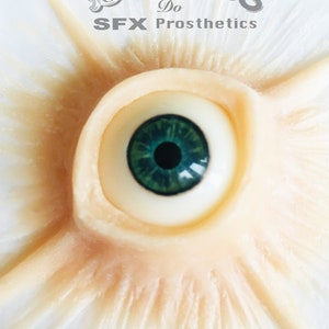 Gods Eye Silicone Prosthetic with choice of eye colour