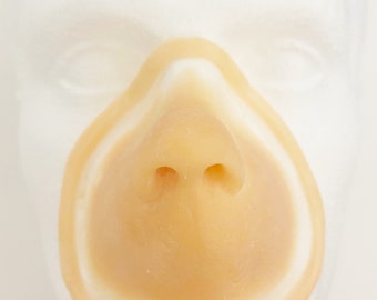 Unbemalte Silikon Nose / Grinch