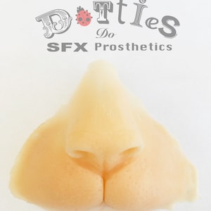 Unpainted Silicone Prosthetic Cat Nose / cheeks / rabbit