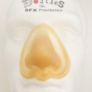 Unpainted Silicone Prosthetic Big Nose