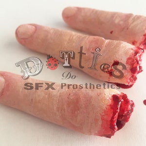 Pack of 3 Unpainted Silicone Prosthetic fingers