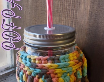 Pebble's Jar Cozy Crochet Pattern PDF digital pattern
