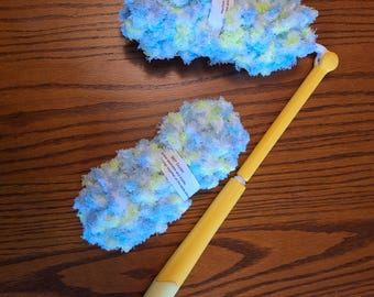 Reusable Funny Bunny Duster, Eco Friendly Swiffer Alternative (Handle Not Included)