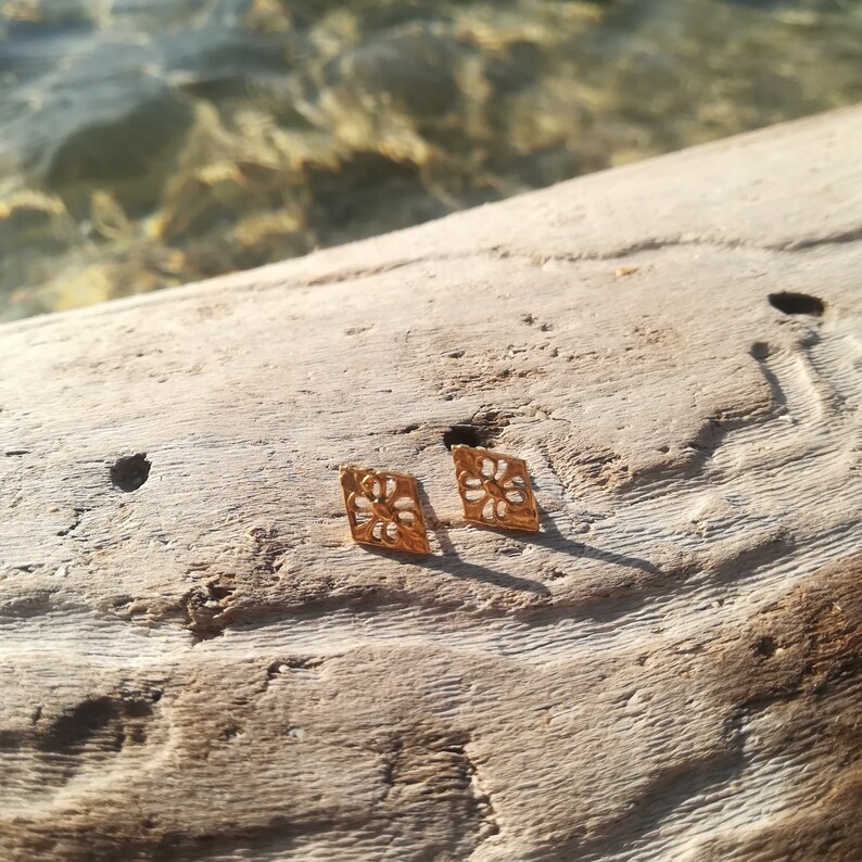tribal earrings Byzantine Earrings silver studs Ancient greece gold Earrings Vintage Earrings Statement Earrings Dainty daily earrings