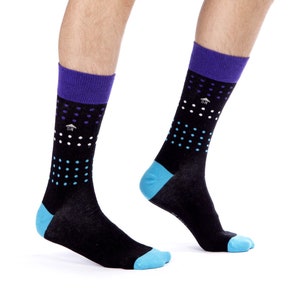 Black Dots Design Socks