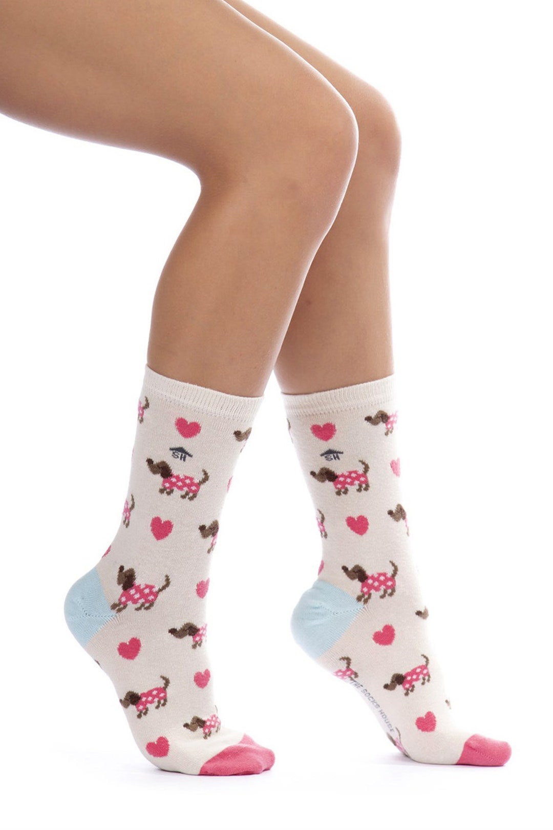 Dog Design Socks Women Socksdog Lover Gift Printed Socks Etsy