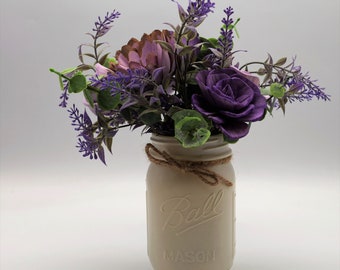 Sola Wood Flower Arrangement, Wooden Flowers, Wood Bouquet, Rustic Flowers, Farmhouse Decor, Rustic Wood Flowers, Lavender Arrangement