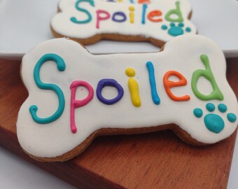 Spoiled Dog, Gourmet Pet Treat 3pk, Dog Bone Treats, Dog Cookies, Dog Bakery, Pet Treats, Gourmet Treats, Homemade Dog Treat, Spoiled Dogs
