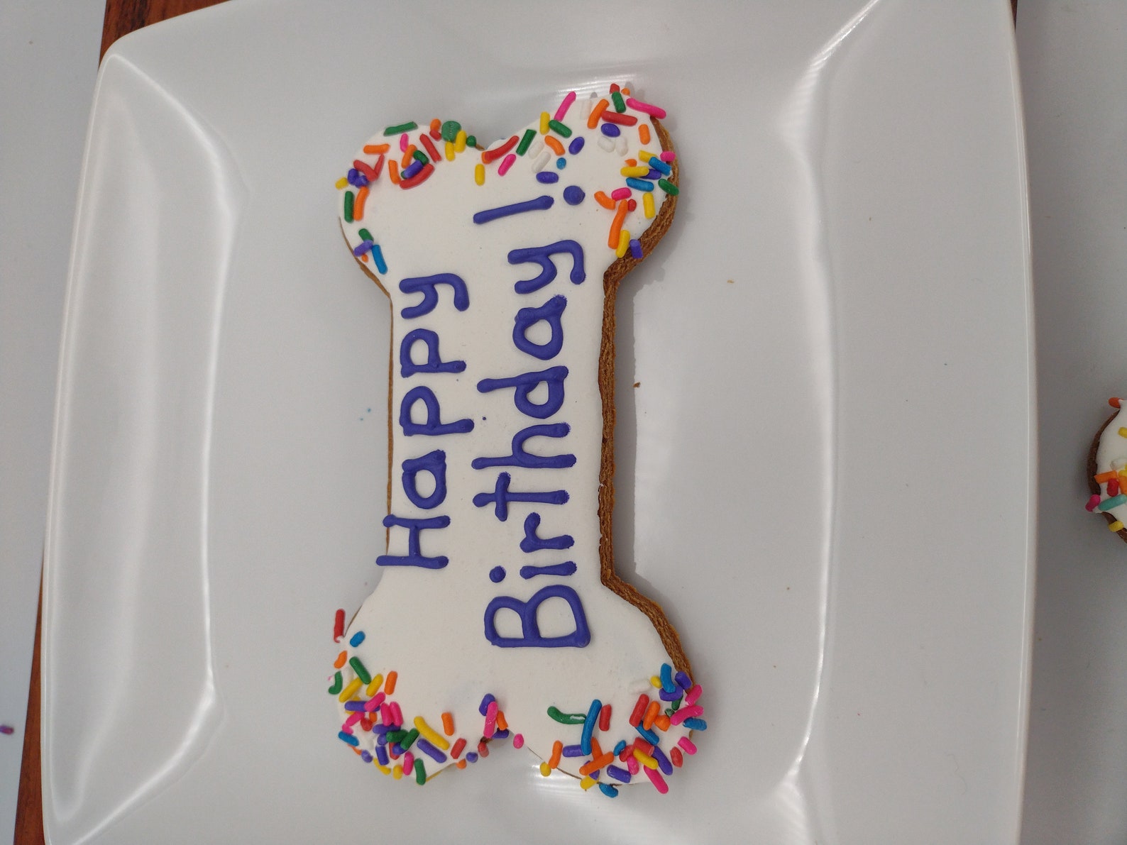 XL Dog Birthday Bone Birthday Treat Dog Birthday Treat Etsy
