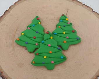 Christmas Tree Cookie for Dog 3pk, Holiday Cookies, Holiday Dog Treat, Christmas Pet Gift, Christmas Treats, Pet Christmas Cookies, Holidays