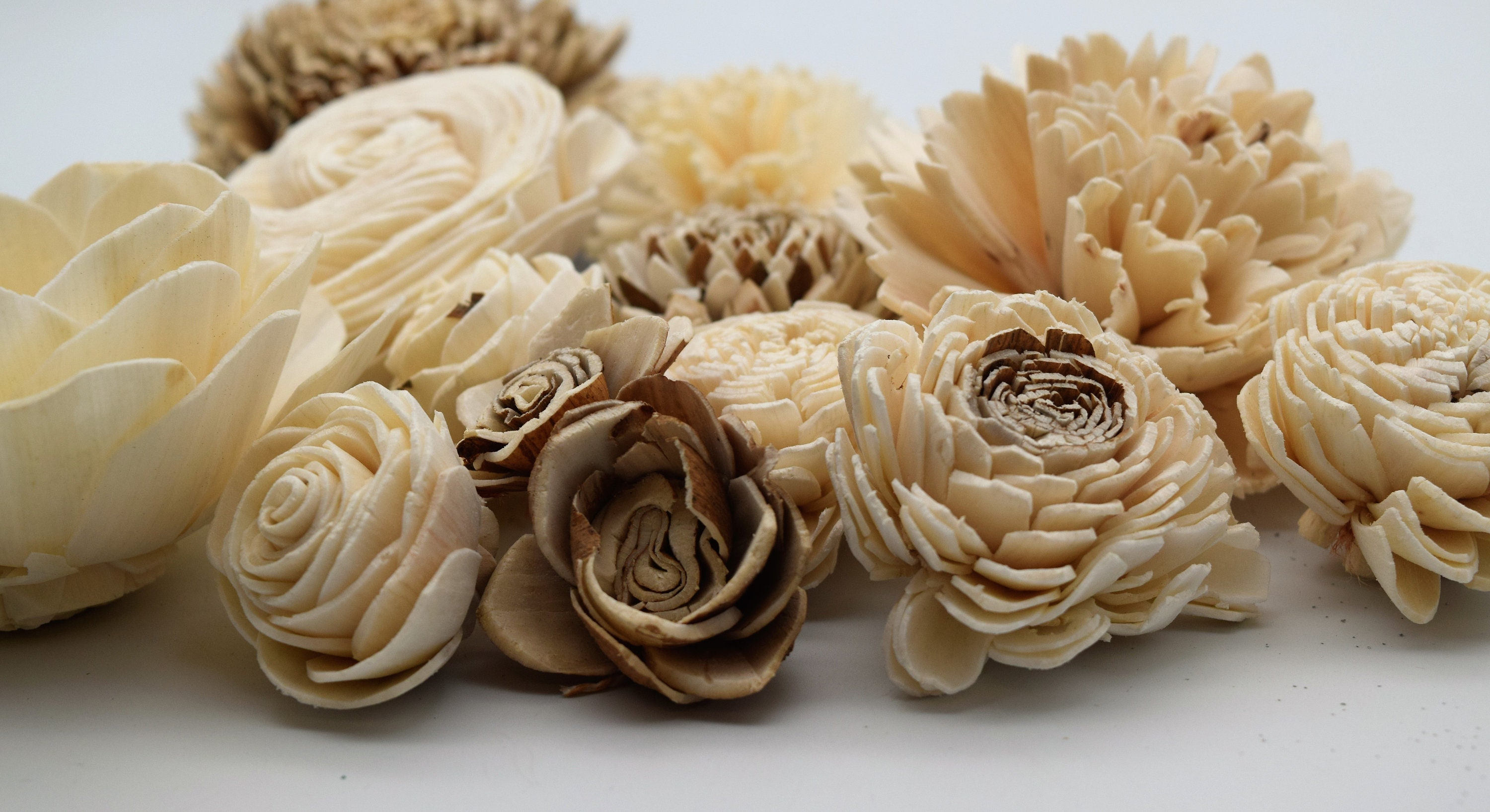 Raw Sola Wood Flowers Bulk Wood Flowers DIY Crafts Sola Etsy