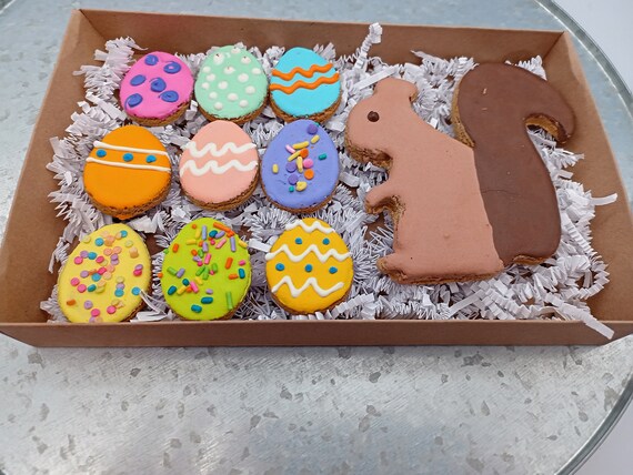 Easter dog cookies hot sale