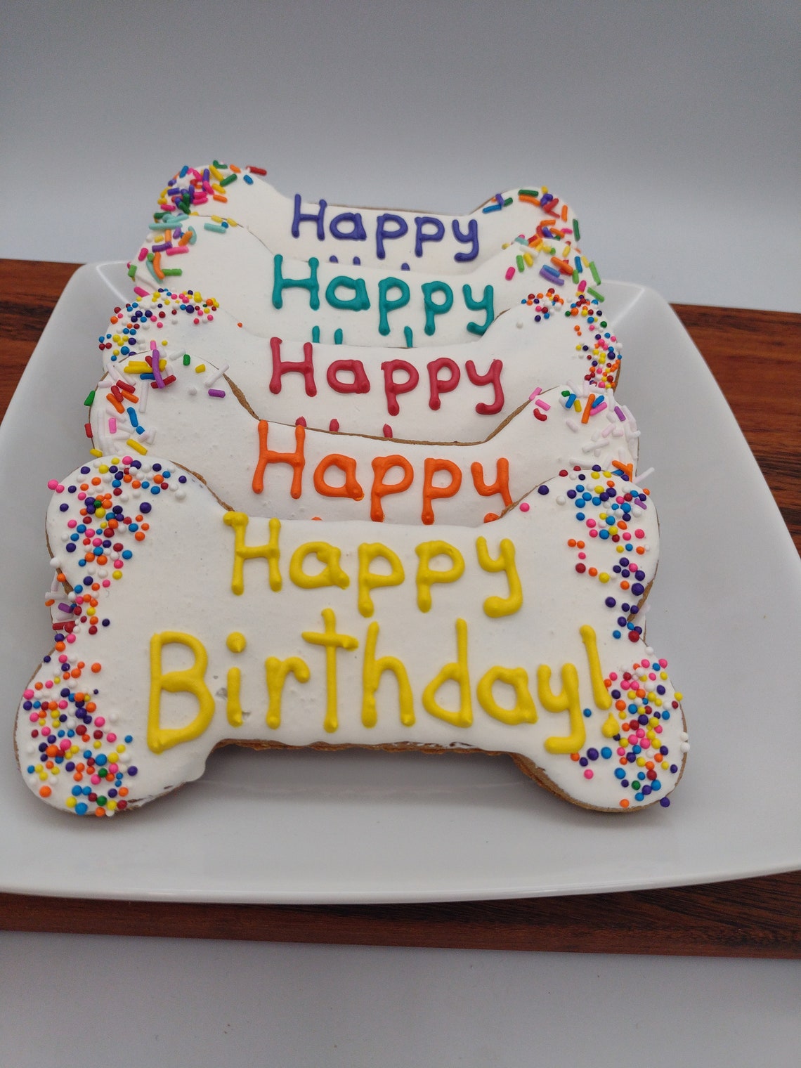 XL Dog Birthday Bone Birthday Treat Dog Birthday Treat Etsy