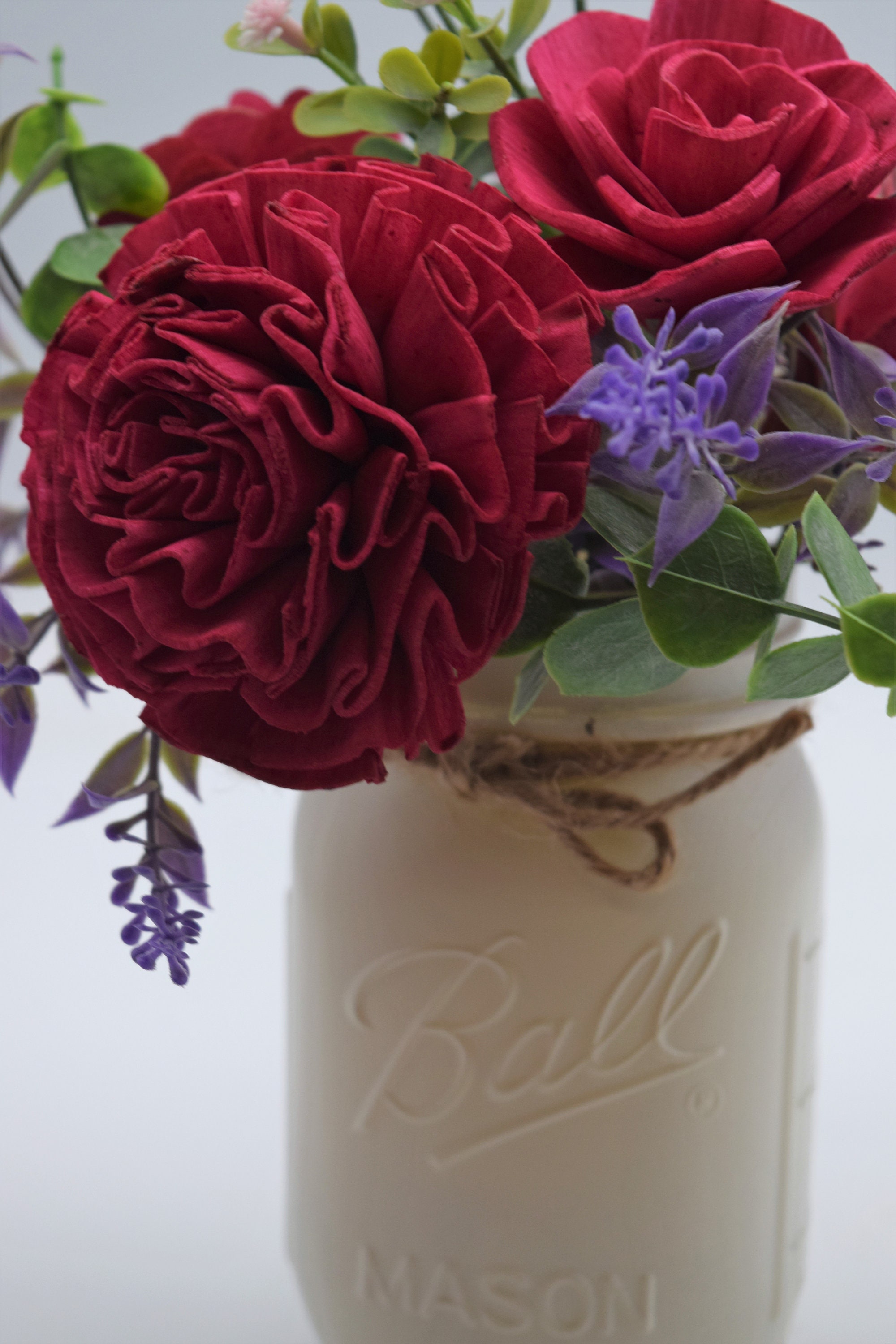 Sola Wood Flower Arrangement, Pink Wooden Flower, Wood Bouquet