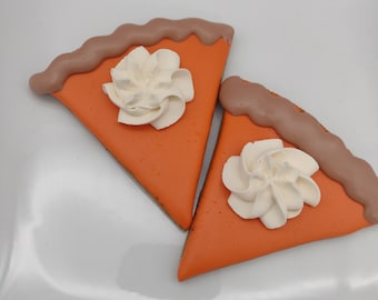 Pumpkin Pie Cookies 3pk, Gourmet Pet Treat, Thanksgiving Dog Treat, Fall Dog Cookies, Dog Bakery, Pet Treats, Peanut Butter Treats
