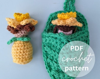 Crochet Daffodil Flower Fairy Doll Pattern: Low Sew Easter Gift (PDF Pattern)
