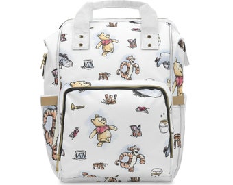 Winnie The Pooh Baby Bag Multifunctional Diaper Backpack